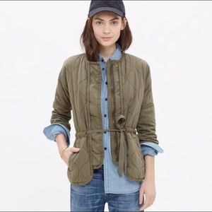 Madewell quilted cotton jacket